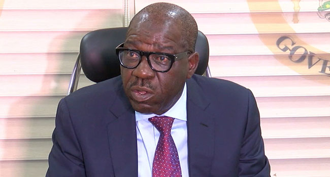 Obaseki Accuses FG Of Causing Hardship As Protesters Worship On Street