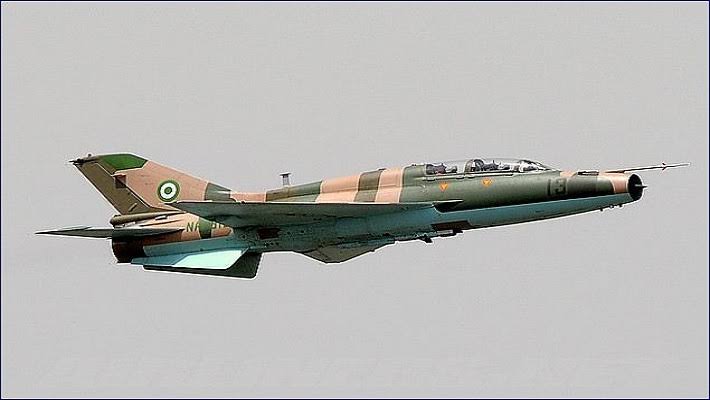 NAF Airstrikes Eliminate Thirty Terrorist Kingpins, Fighters In Brono