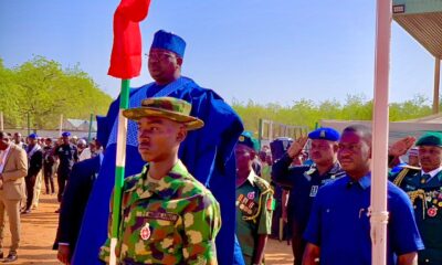 Gov. Idris Lays Wreath In Memory Of Nigerian Fallen Heroes