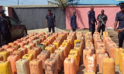 Boat Carrying 800 Jerrycans Of Gasoline Is Seized By The Navy