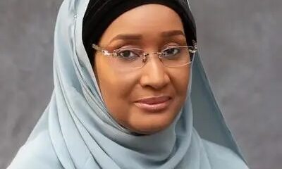 [Breaking] N585.18 Million Probe: Former Minister Sadiya Farouq Shows Up At The EFCC Headquarters