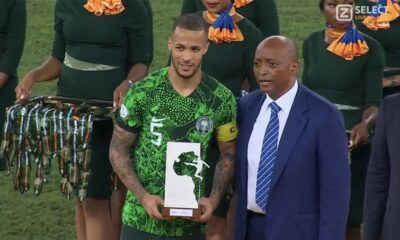 AFCON Awards: Troost-Ekong Wins Player Of The Tournament