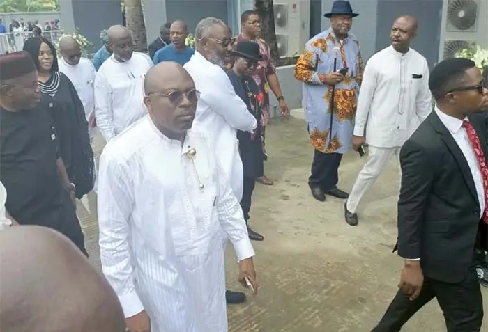 Wigwe: Tight Security At Isiokpo, As Diri, Fubara And Other Officials, Arrive For Burial