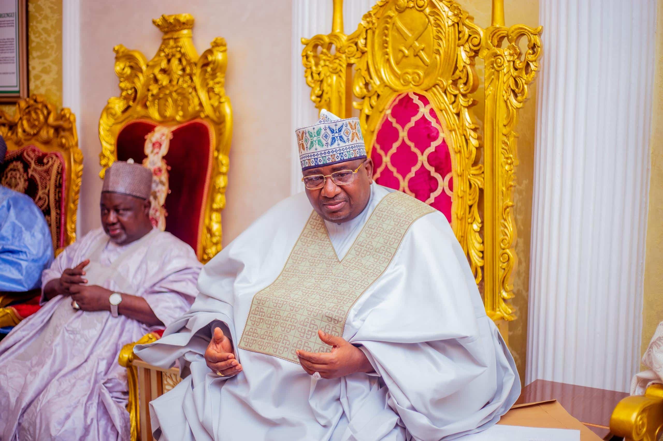 Gov Idris Attends Wedding Fatiha Of Ex-commissioner Of Finance, Daughter