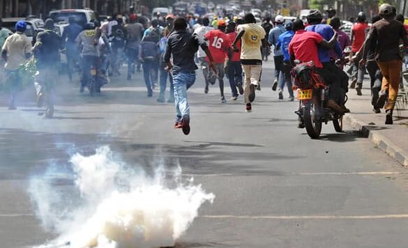 Kenyan Police Use Tear Gas On Protesters After Ruto Cancelled Tax Hikes