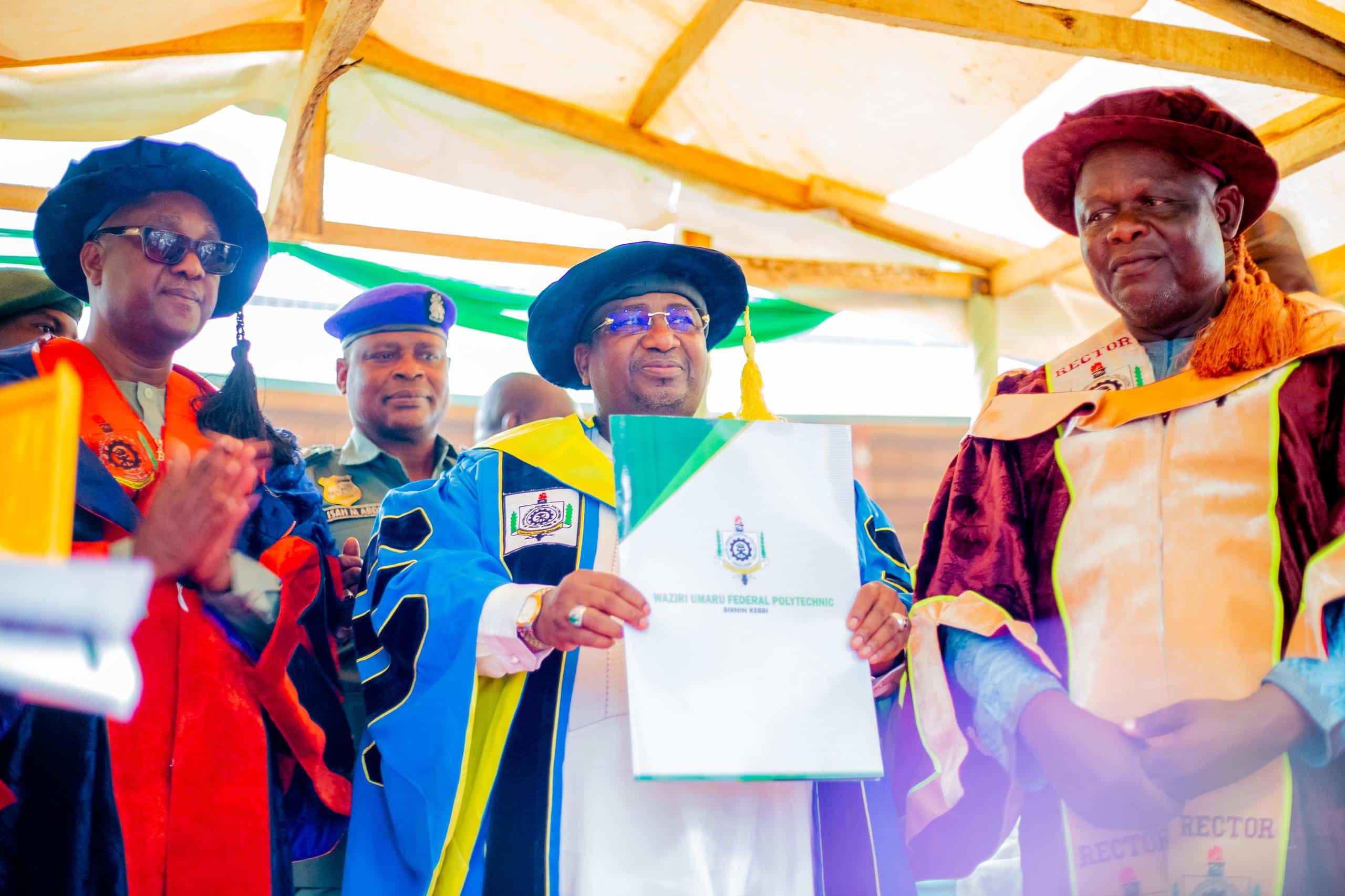 WUFED Confer Fellowship Award On Gov Idris, Awards Diplomas, Certs To 4,888 Graduants