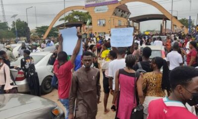 JUST IN: UNIBEN Close Down Academic Activities Indefinitely Due To Student Protests