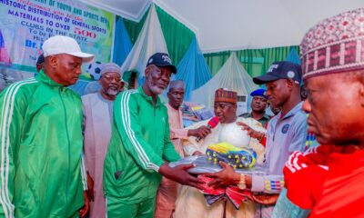 Gov Idris Inaugurates Distribution Of Sports Materials To 500 Clubs