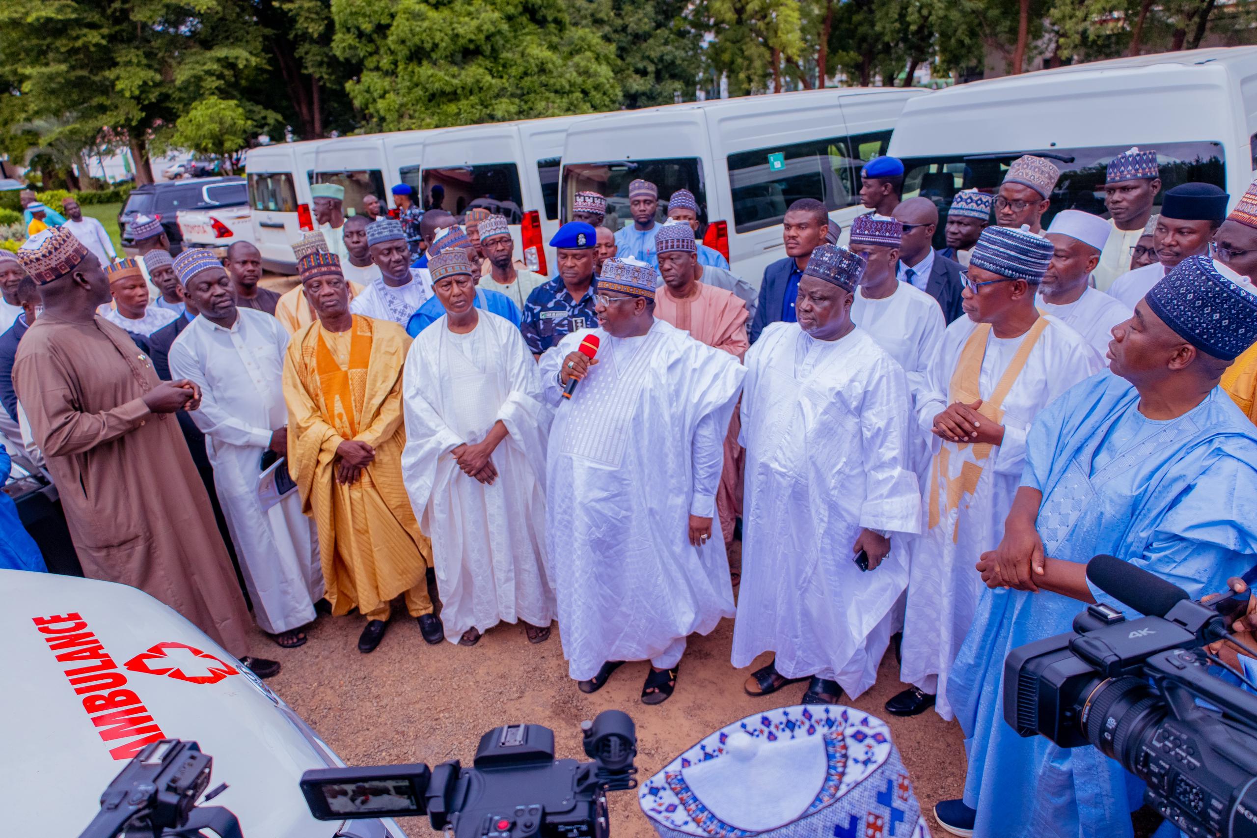 KBSG Donates Ambulances To Hospitals, Vehicles To Others