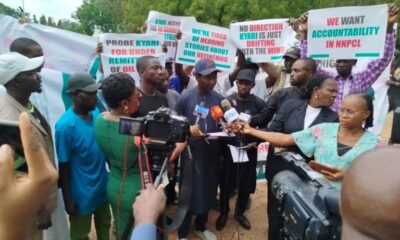 Protest Rocks Abuja Over Fuel Scarcity