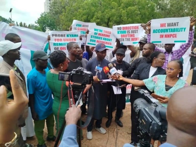 Protest Rocks Abuja Over Fuel Scarcity