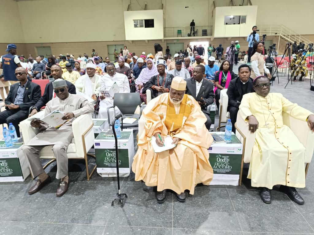 Ondo Poll: Political Groups Sign Peace Accord