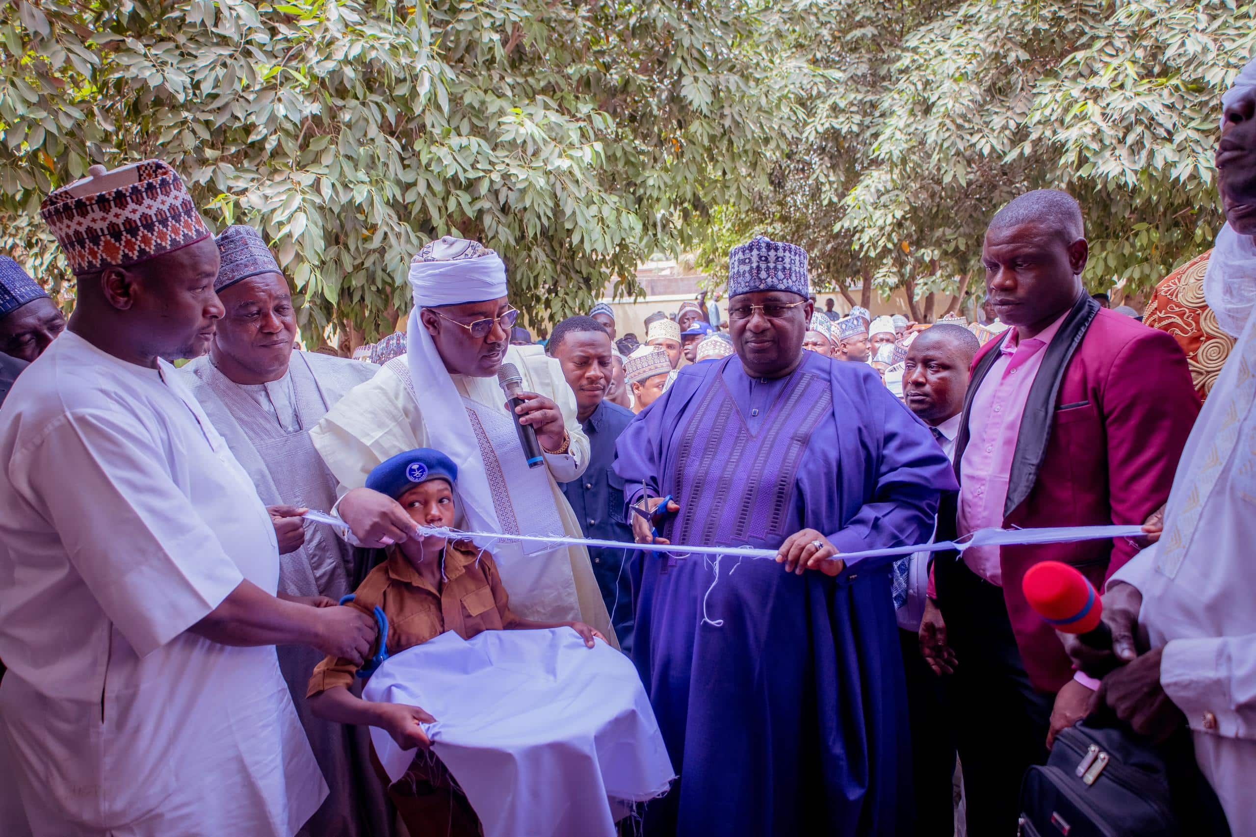 Gov Idris Commissions New Zagga Central Mosque In Bagudo LGA